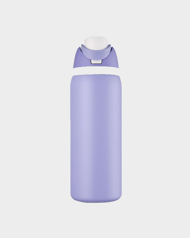 Flip Straw Travel Bottle