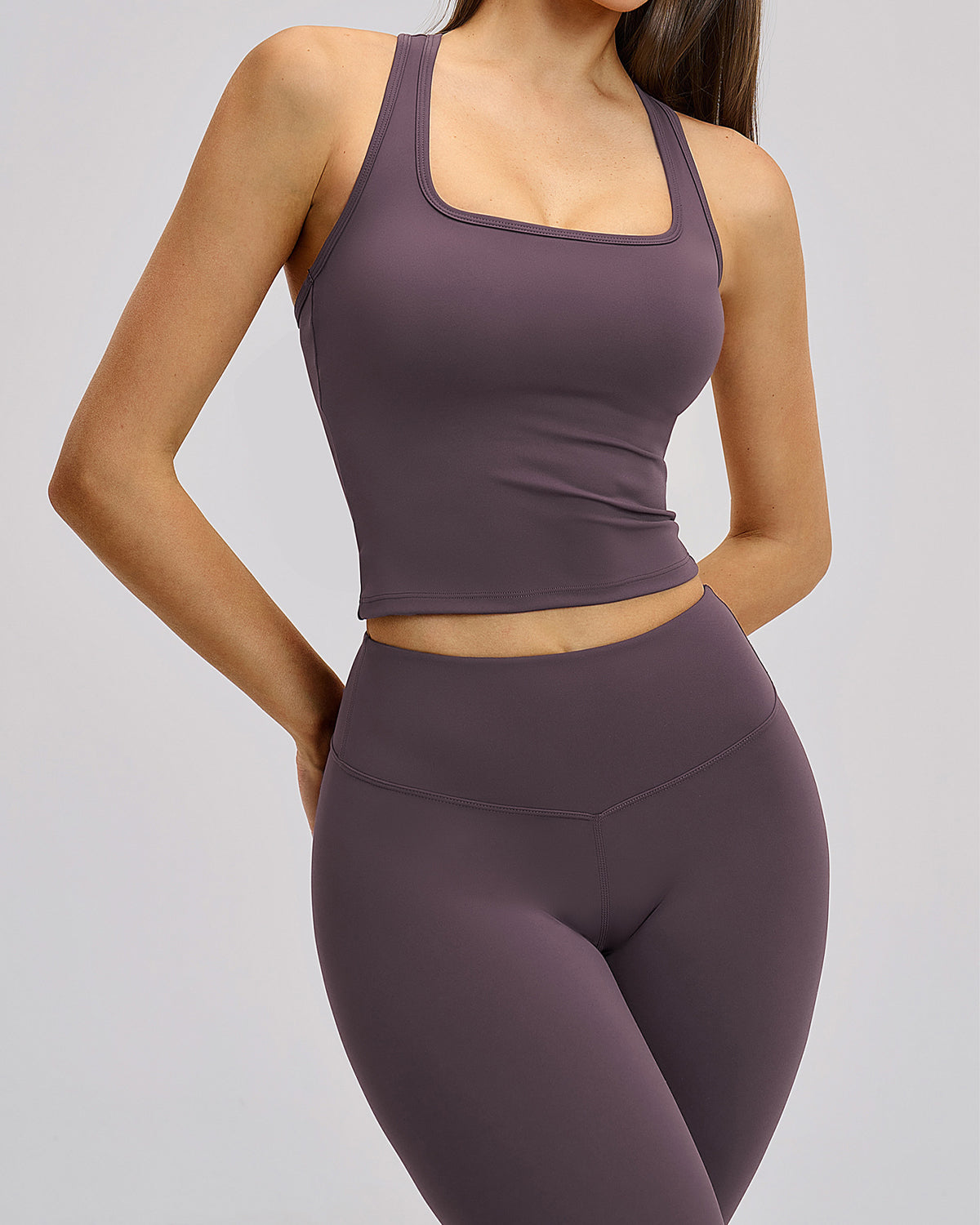Racerback Longline Sports Bra