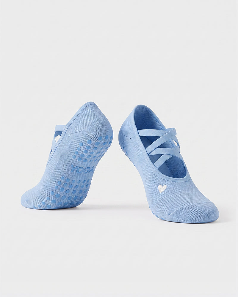 Cross Straps Yoga Socks