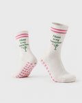 Custom Pilates Grip Socks