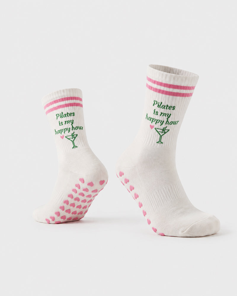 Custom Pilates Grip Socks